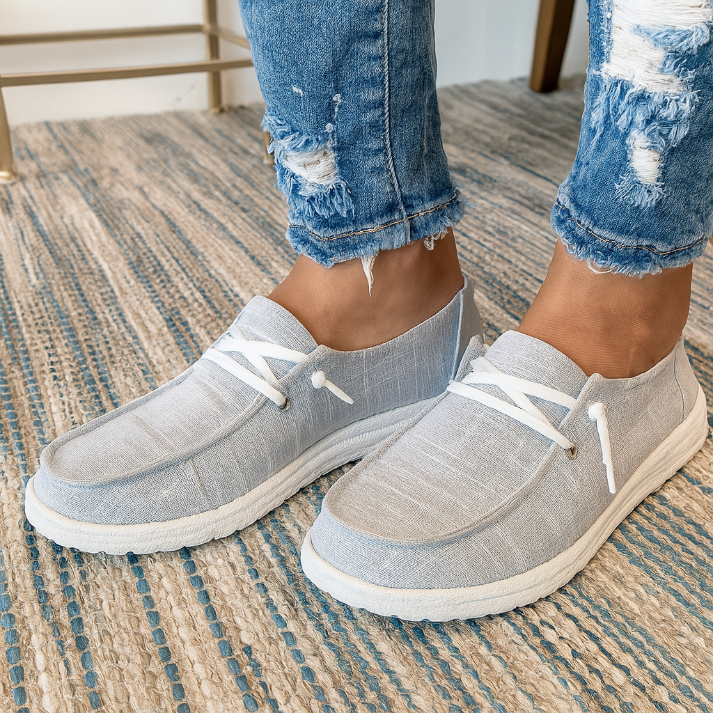 Premium Schnürschuhe Damen „Amora“ – Seitenansicht | Schuh Galaxy