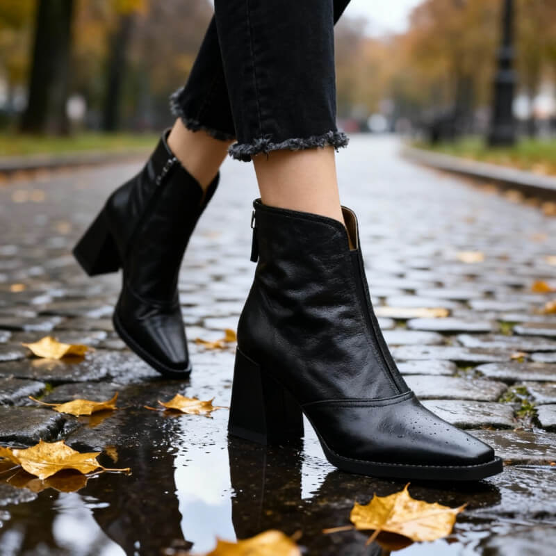 Khloe Heel Boots Damen – Rückansicht | Schuh Galaxy