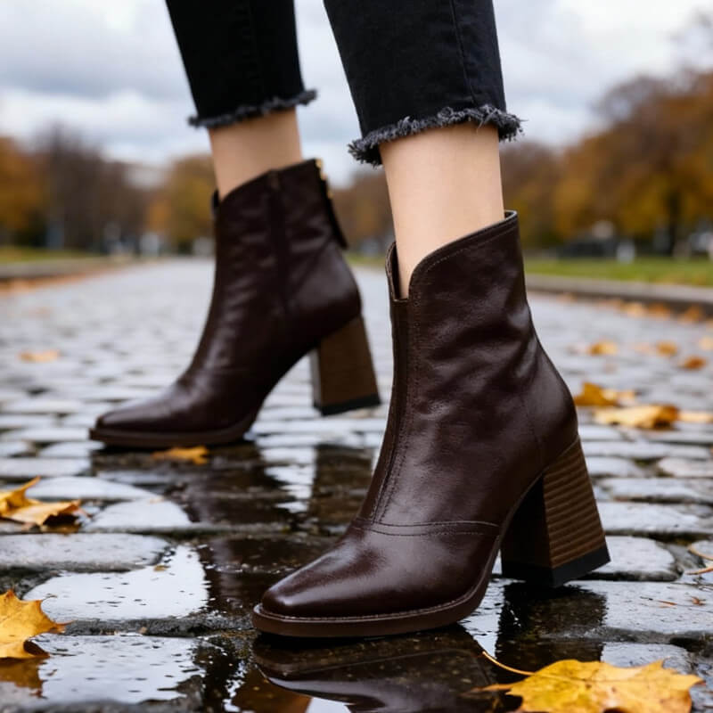 Khloe Heel Boots Damen – Seitenansicht | Schuh Galaxy