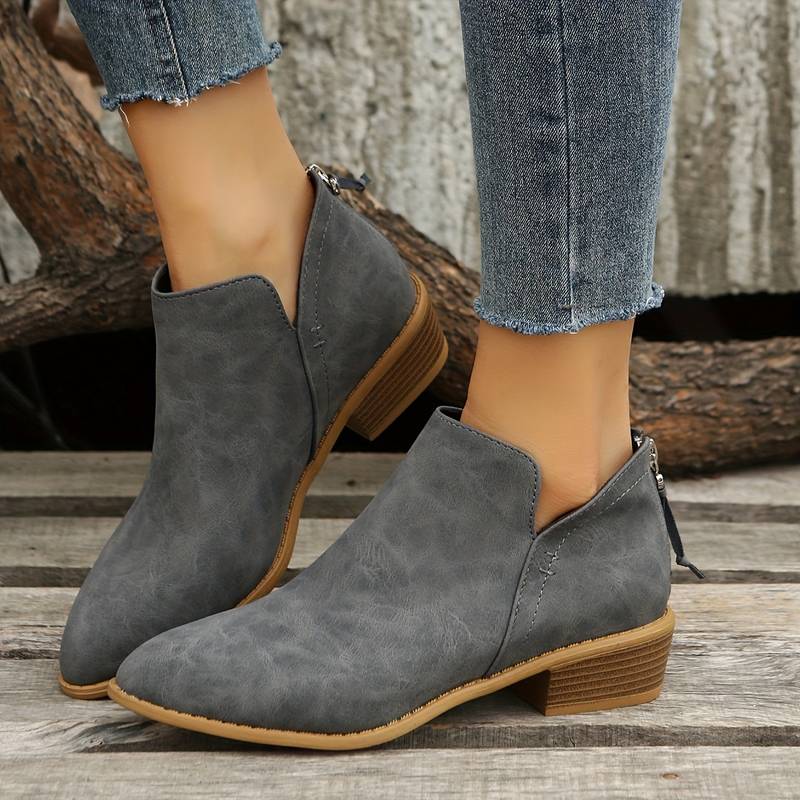 Bequeme Stiefeletten für Damen – Rückansicht | Schuh Galaxy