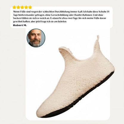 Moderne Fuzzy Hausschuhe „AEFE“ – Detailansicht | Schuh Galaxy
