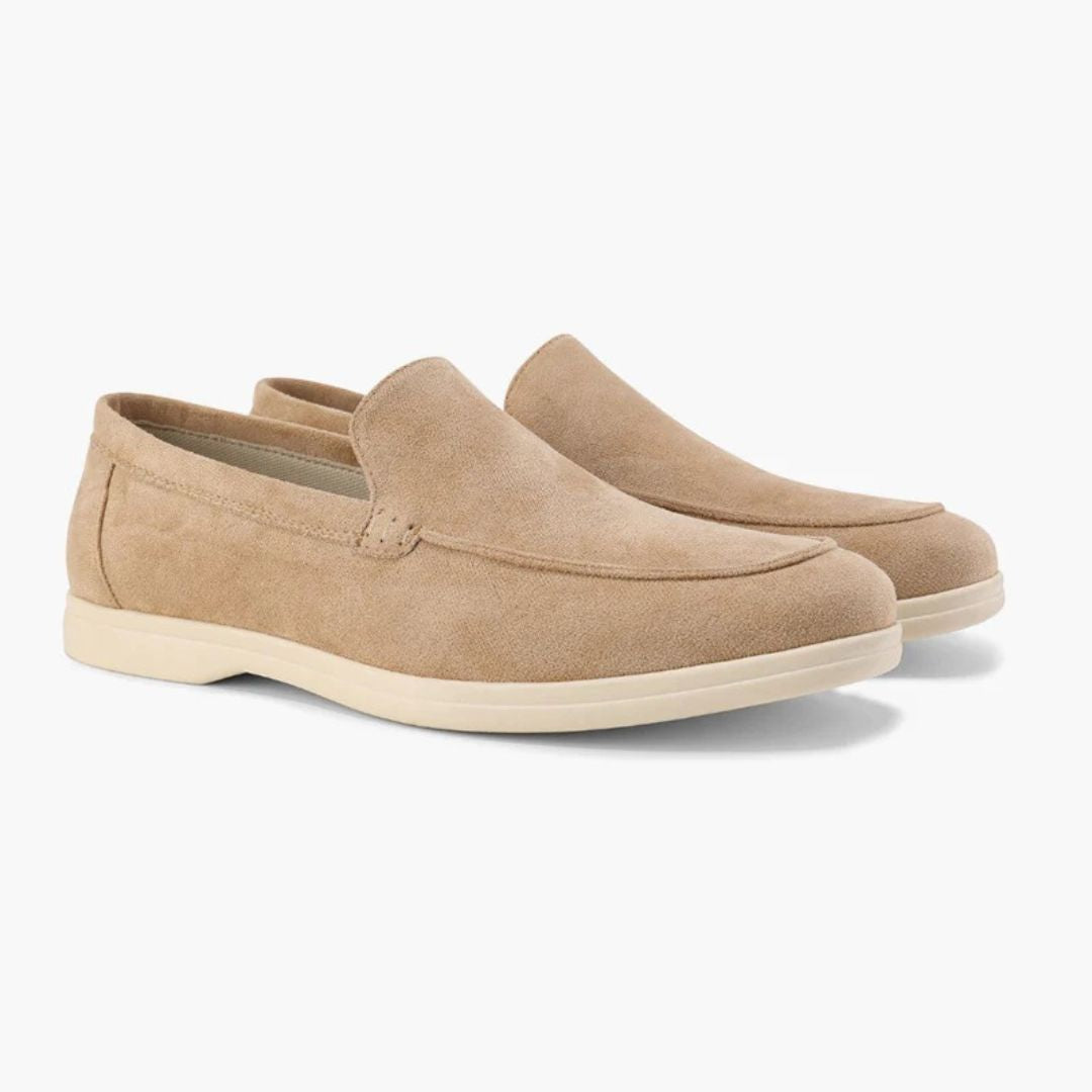 Elegante Komfort Loafer „Cabana“ in Sandstein Tan | Schuh Galaxy