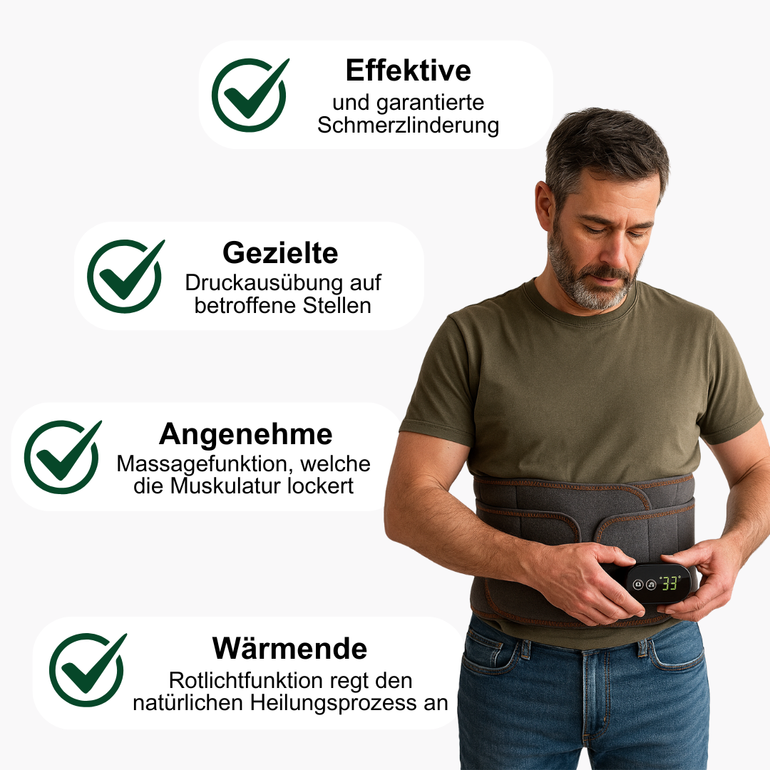 LuminaBelt Lendengurt – Seitenansicht | Schuh Galaxy