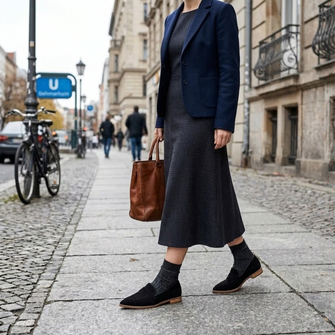 Magdalena Wildleder Loafer Damen – Sohlenprofil | Schuh Galaxy