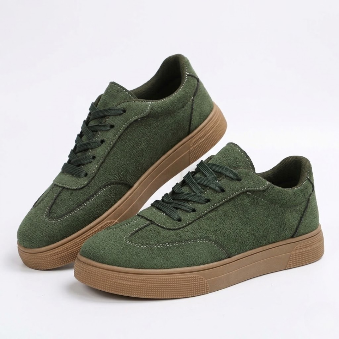 PureLine Damen Sneaker in Dunkelgrün | Schuh Galaxy