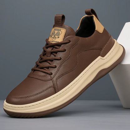 Premium Echtleder Sneaker „Italiana“ – Seitenansicht | Schuh Galaxy