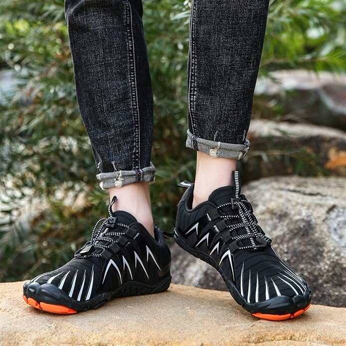 Explorer Rutschfest Erdung Allround Barefoot Schuhe – Rückansicht | Schuh Galaxy