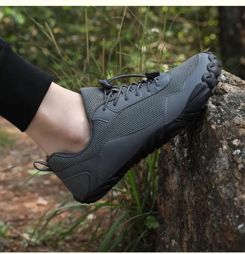 Wandern Pro Erdung Allround Barefoot Schuhe – Rückansicht | Schuh Galaxy