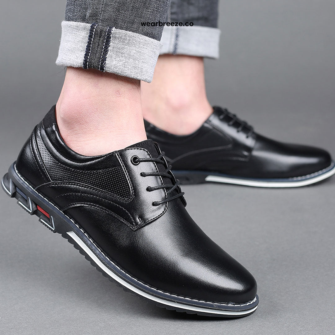 York Ultrabequeme Stilvolle Herrenschuhe – Rückansicht | Schuh Galaxy
