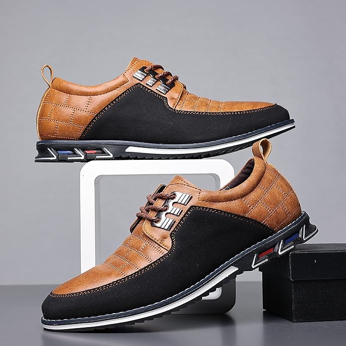 Oxford Ultrabequeme Stilvolle Herrenschuhe – Seitenansicht | Schuh Galaxy