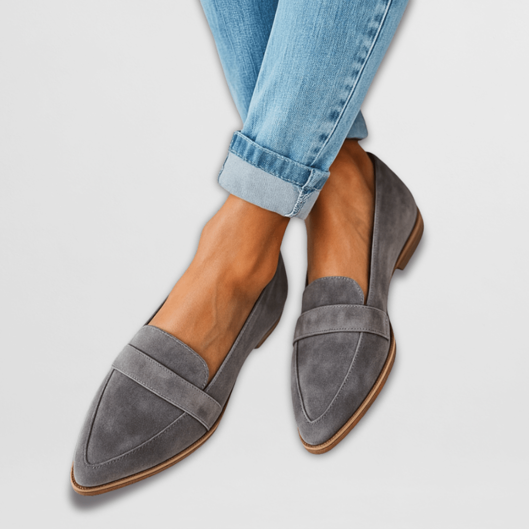 Magdalena Wildleder Loafer Damen – Rückansicht | Schuh Galaxy