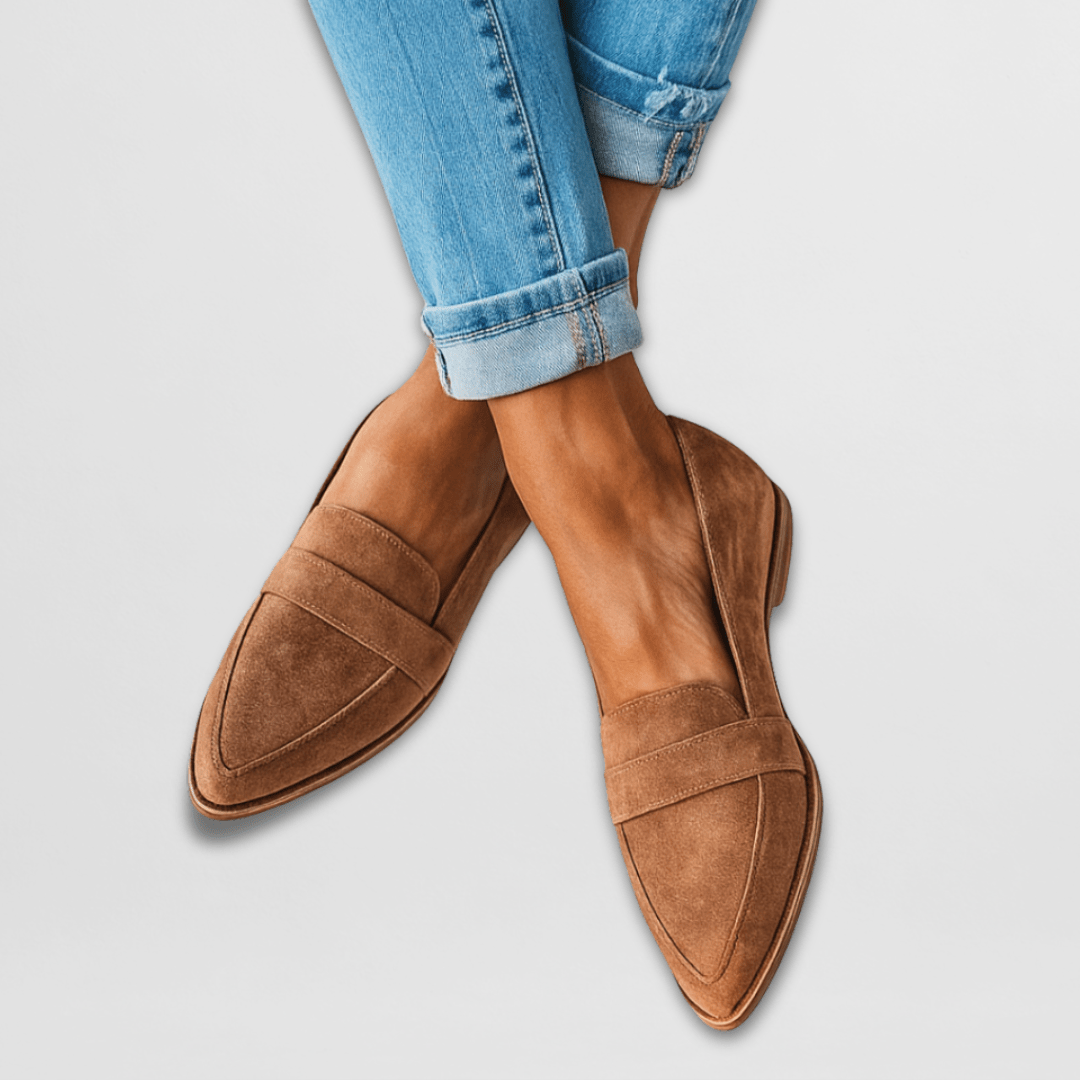 Magdalena Wildleder Loafer Damen – Seitenansicht | Schuh Galaxy