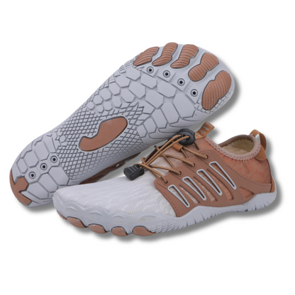 Drifters Pro Erdung Allround Barefoot Schuhe in Braun | Schuh Galaxy
