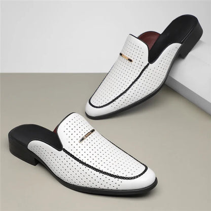 Design Echtleder Slides „Capri“ – Sohlenprofil | Schuh Galaxy
