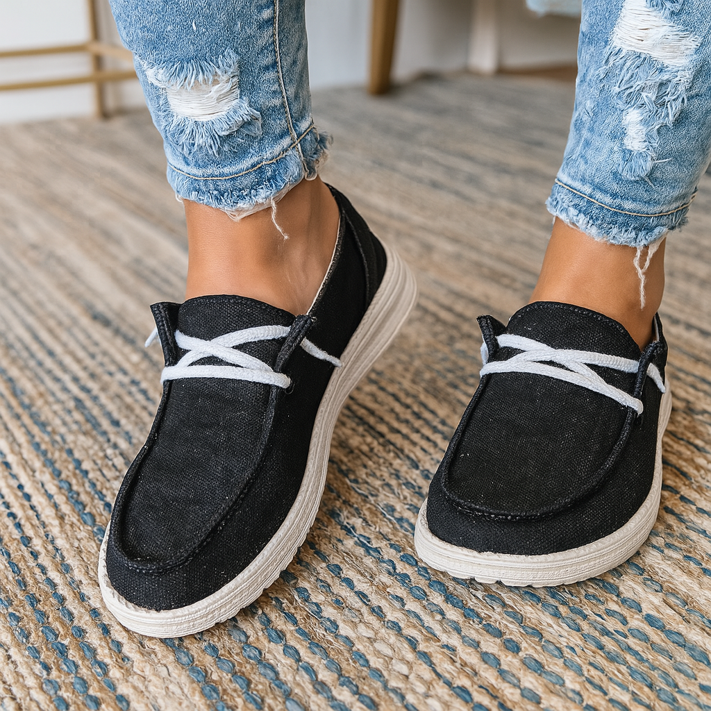 Premium Schnürschuhe Damen „Amora“ – Beide Schuhe | Schuh Galaxy
