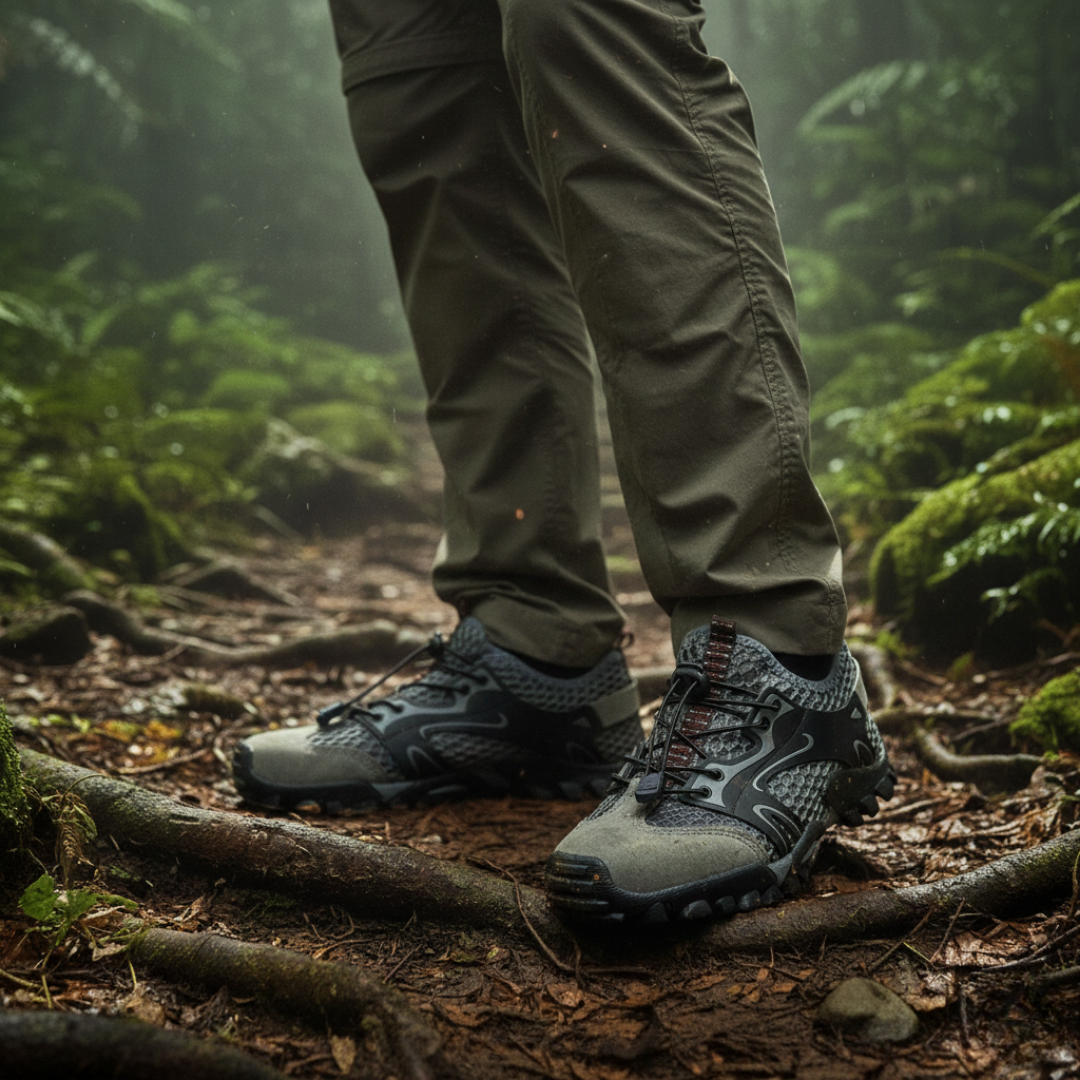 WildWander TrailFlex Outdoor Sneaker – Rückansicht | Schuh Galaxy