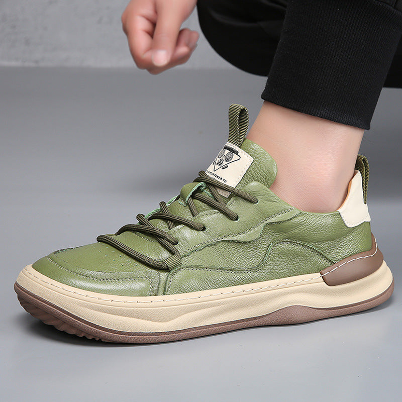 Premium Echtleder Sneaker „Italiana“ – Seitenansicht | Schuh Galaxy
