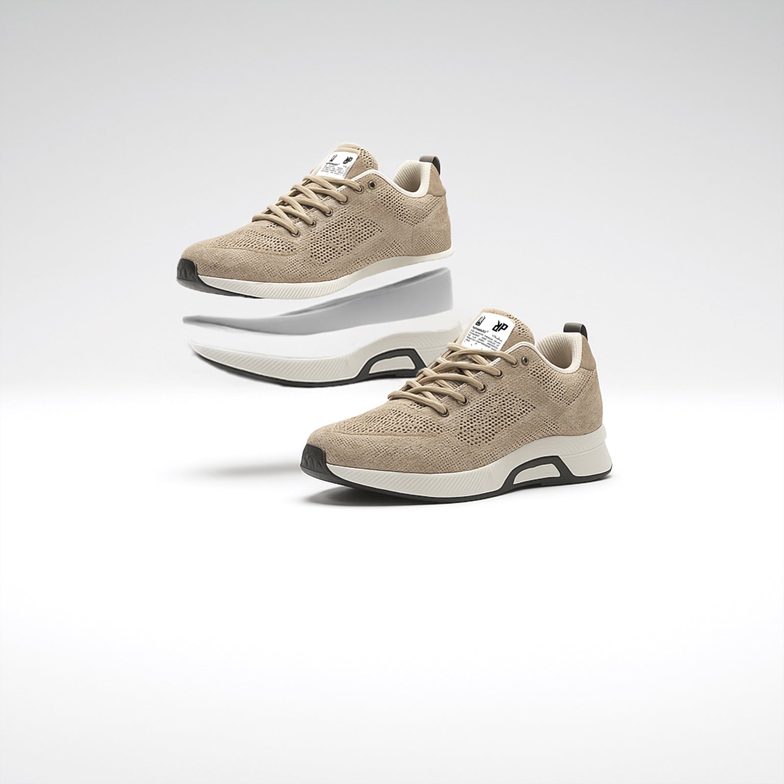 Rimal 7 cm Premium Lift Air Sneaker – Seitenansicht | Schuh Galaxy
