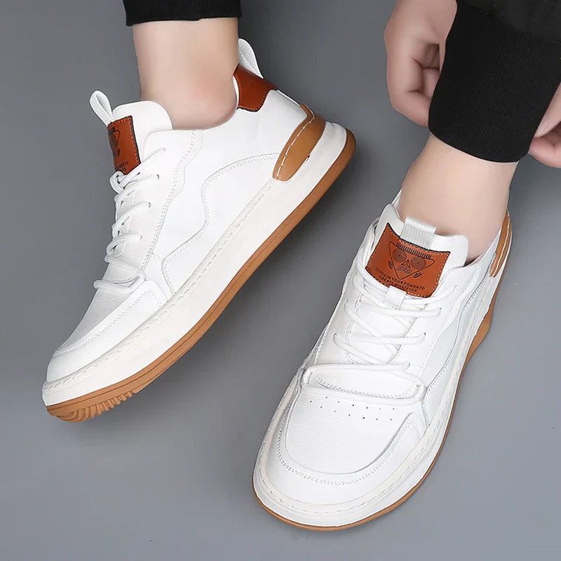 Premium Echtleder Sneaker „Italiana“ – Rückansicht | Schuh Galaxy