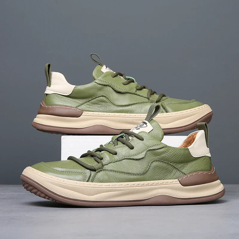 Premium Echtleder Sneaker „Italiana“ – Sohlenprofil | Schuh Galaxy
