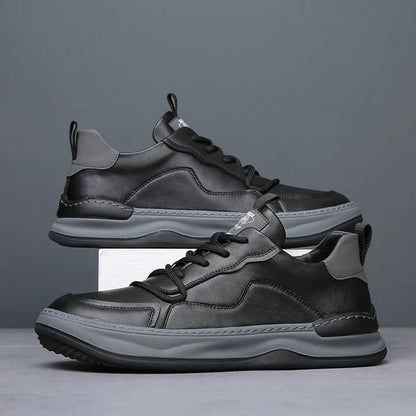 Premium Echtleder Sneaker „Italiana“ – Rückansicht | Schuh Galaxy
