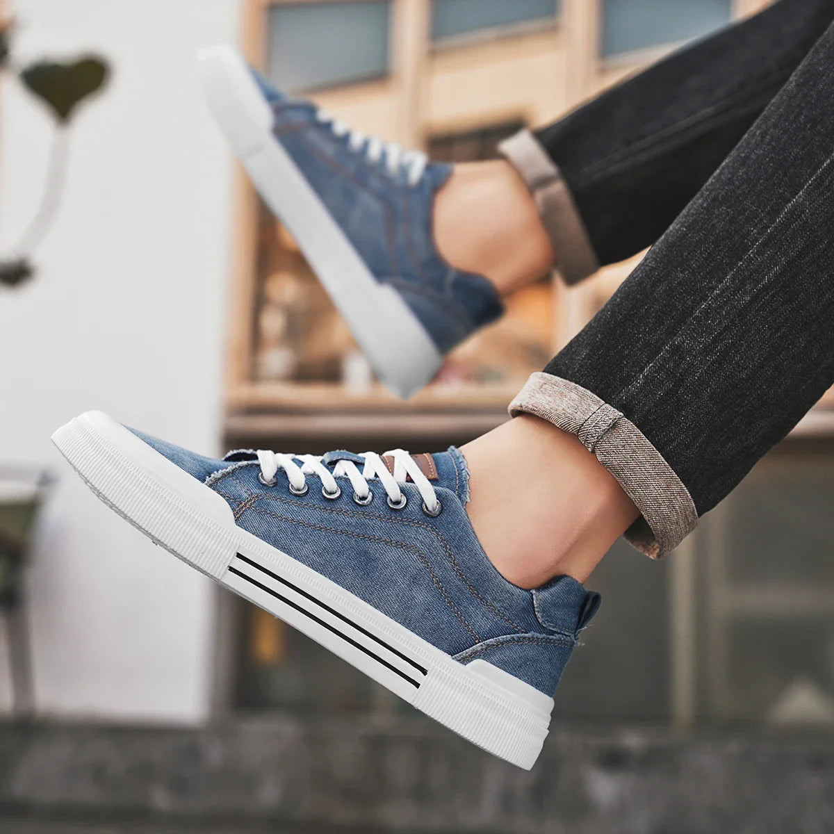 Design Canvas Sneaker „Hayden“ – Seitenansicht | Schuh Galaxy