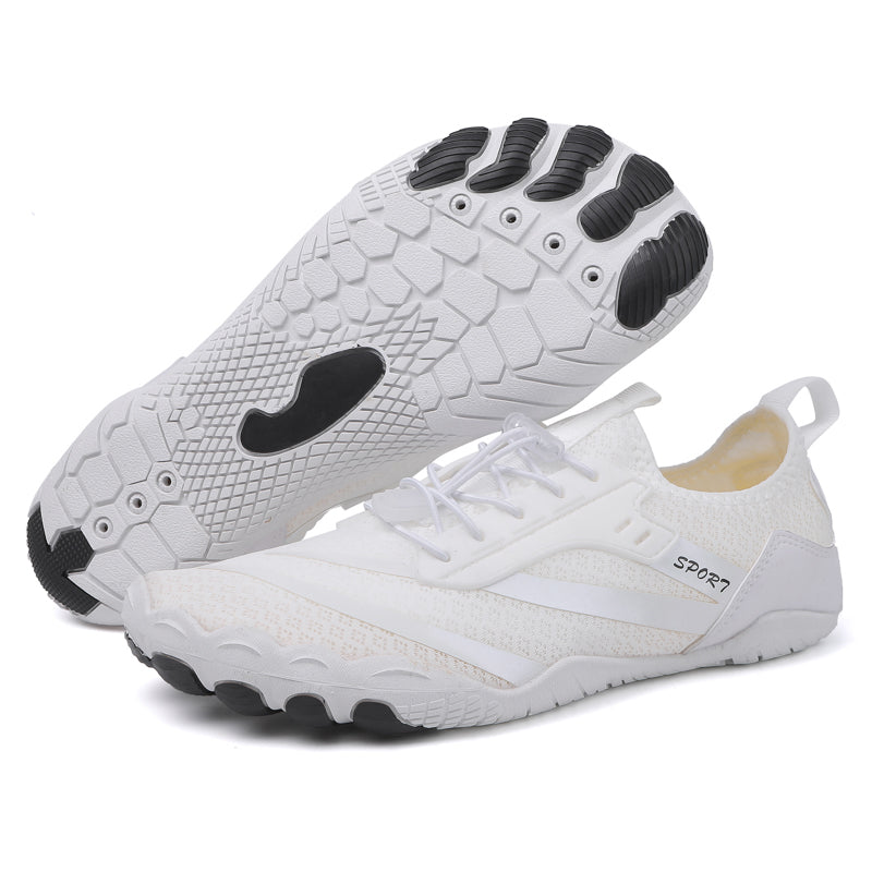 Sport Pro Erdung Allround Barefoot Schuhe in Weiß | Schuh Galaxy