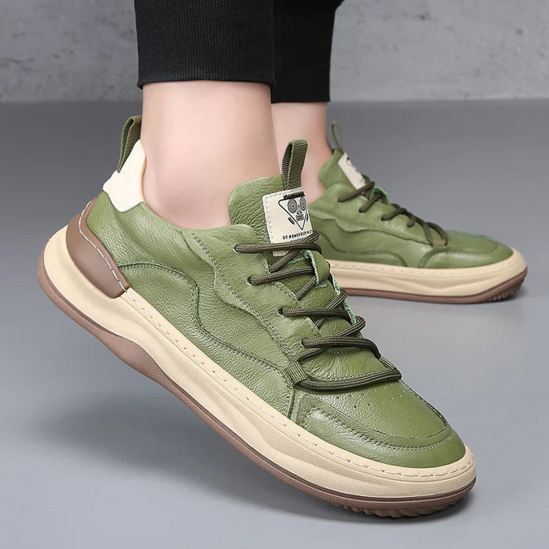 Premium Echtleder Sneaker „Italiana“ – Detailansicht | Schuh Galaxy