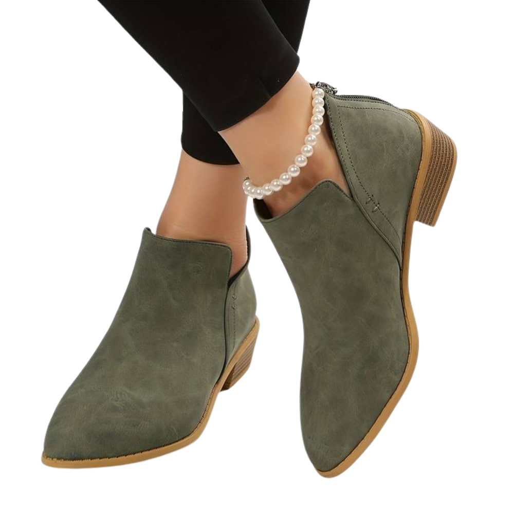 Bequeme Stiefeletten für Damen in Grün | Schuh Galaxy