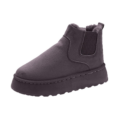 Warm & bequem Winter Damenschuhe in Dunkelgrau | Schuh Galaxy