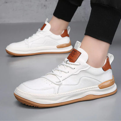 Premium Echtleder Sneaker „Italiana“ – Seitenansicht | Schuh Galaxy