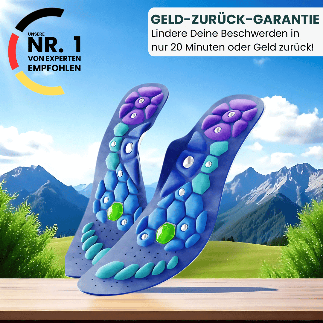 AkuraStepp Einlegesohlen | weich & stützend