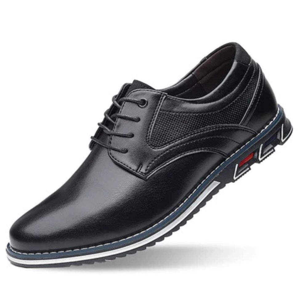 York Ultrabequeme Stilvolle Herrenschuhe in Black | Schuh Galaxy