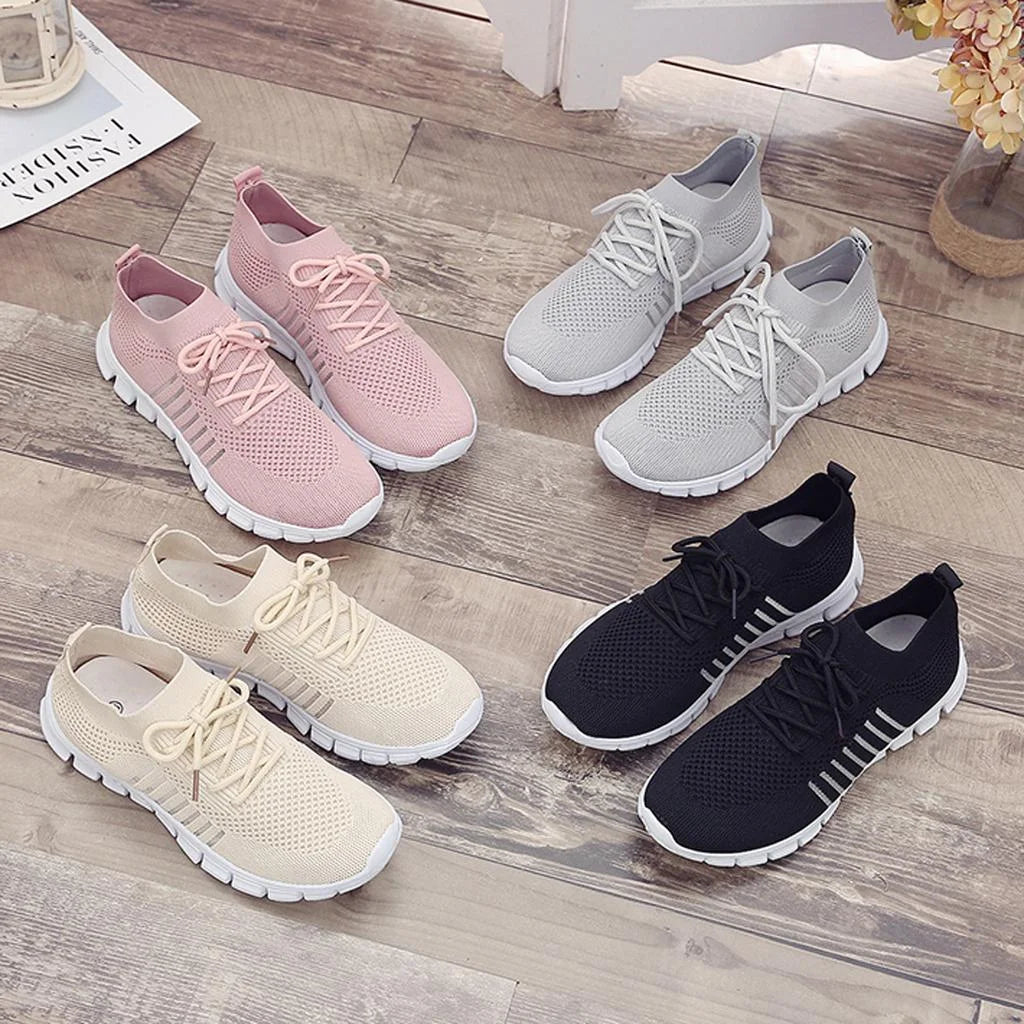 Damen Orthopädische Sneakers mit Atmungsaktivem Netz – Innenansicht | Schuh Galaxy