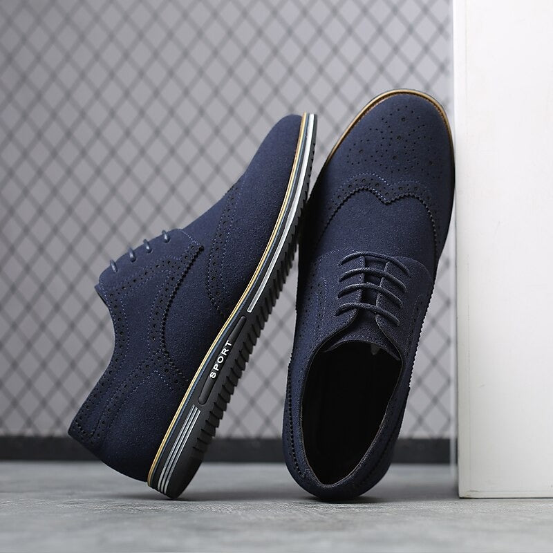 Derby Ultrabequeme Stilvolle Herrenschuhe – Rückansicht | Schuh Galaxy