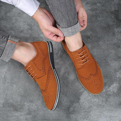 Derby Ultrabequeme Stilvolle Herrenschuhe – Seitenansicht | Schuh Galaxy