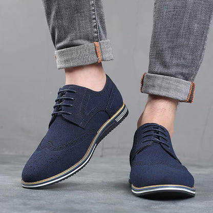 Derby Ultrabequeme Stilvolle Herrenschuhe – Rückansicht | Schuh Galaxy