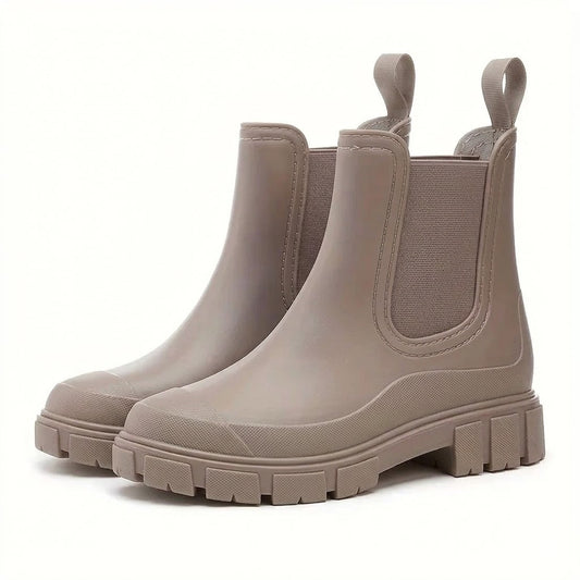 Maria Wasserdichte Chelsea Stiefel Damen in Braun | Schuh Galaxy
